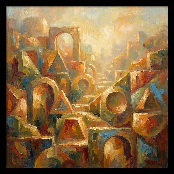 Geometric Shapes In Mediterranean Light