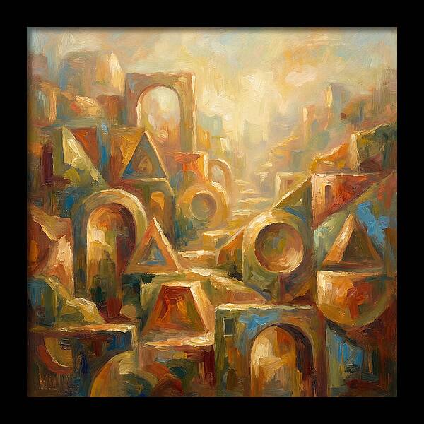Geometric Shapes In Mediterranean Light