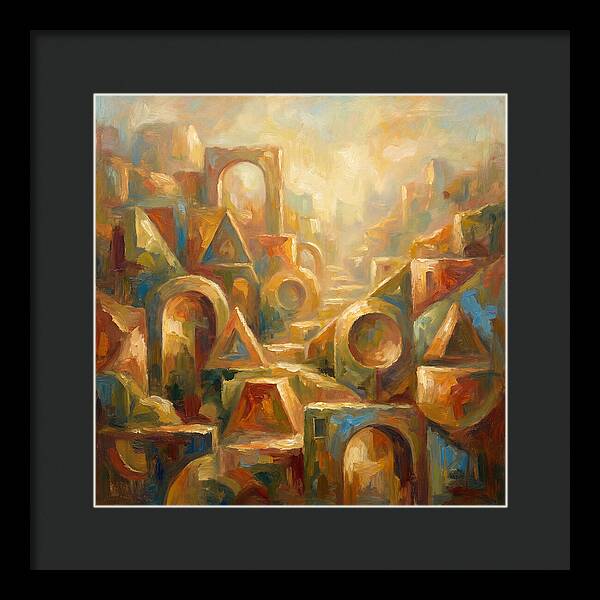 Geometric Shapes In Mediterranean Light