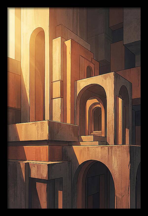 Geometric Warmth In Architecture