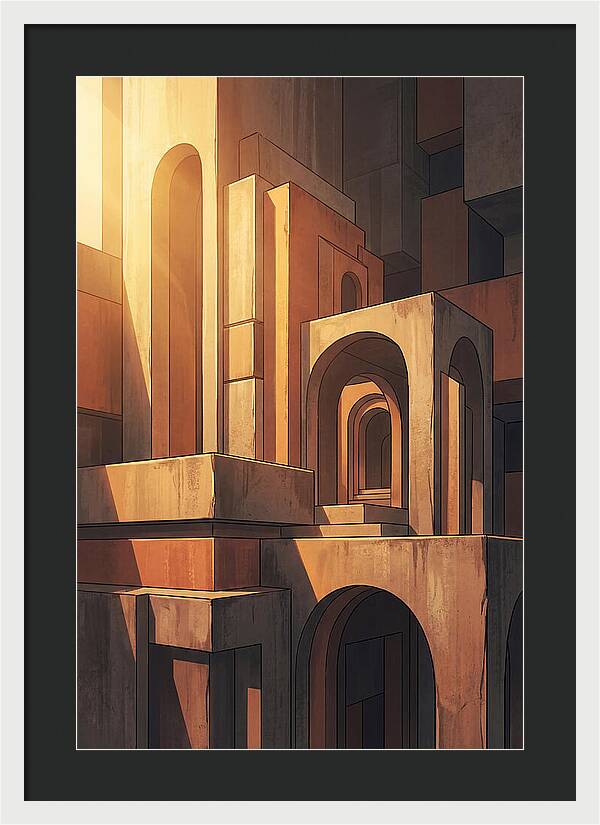 Geometric Warmth In Architecture