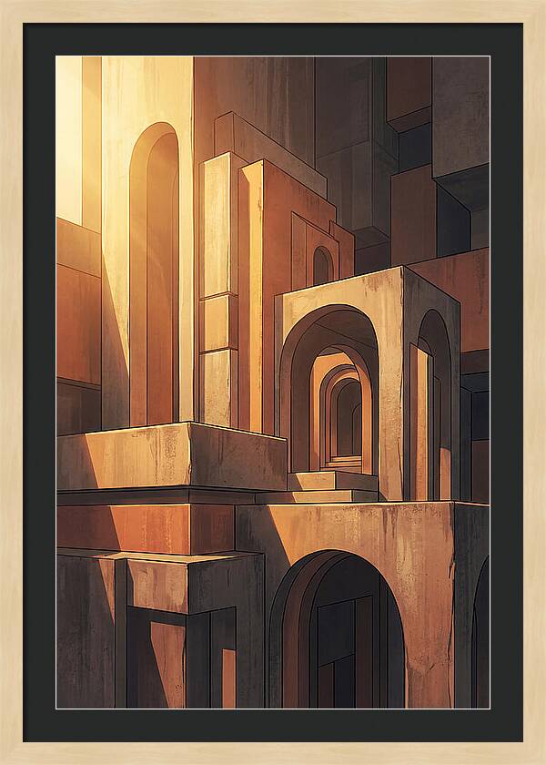 Geometric Warmth In Architecture