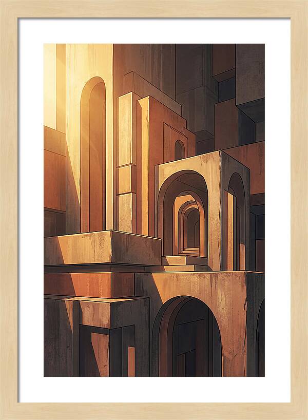 Geometric Warmth In Architecture