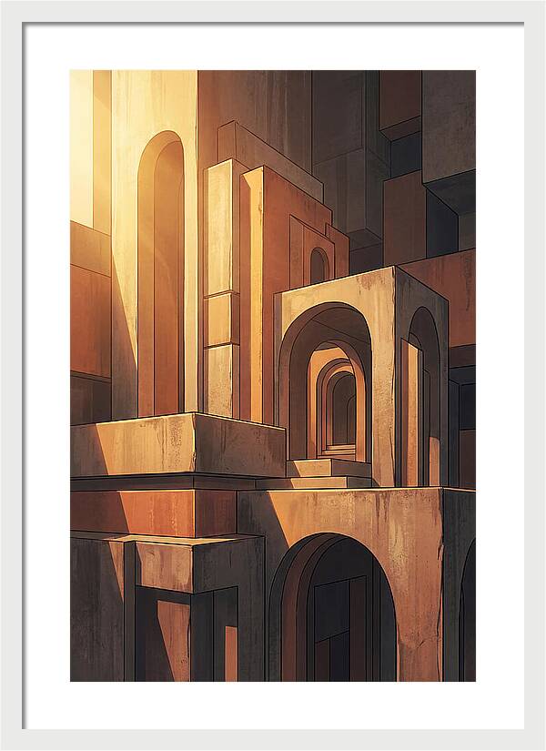 Geometric Warmth In Architecture