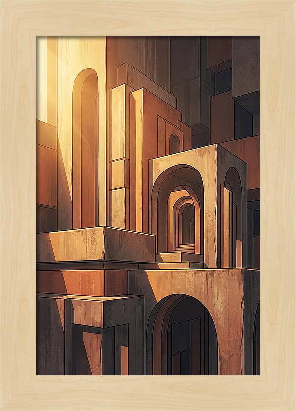 Geometric Warmth In Architecture