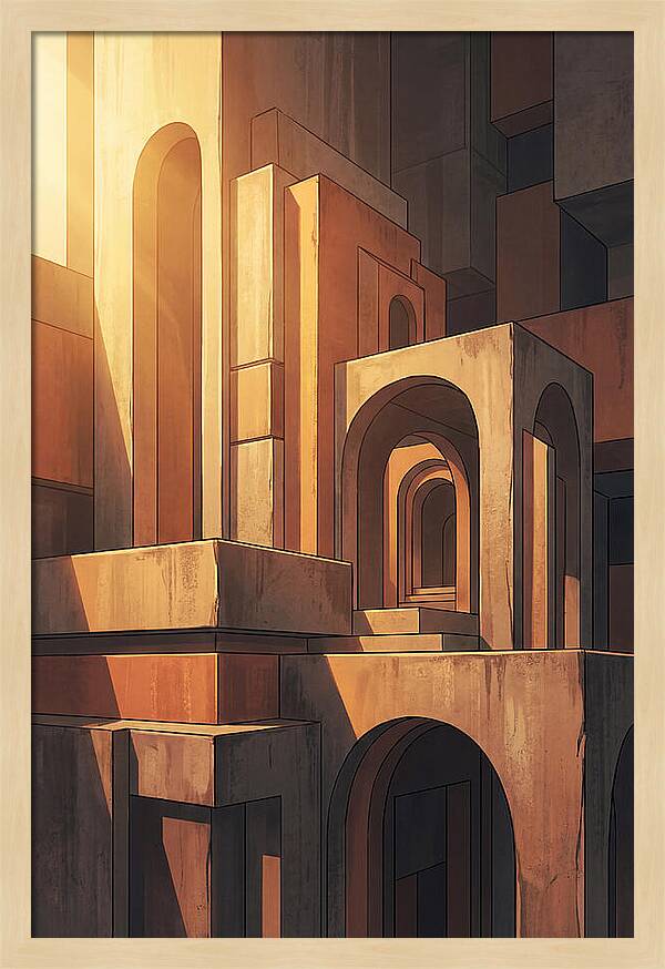 Geometric Warmth In Architecture