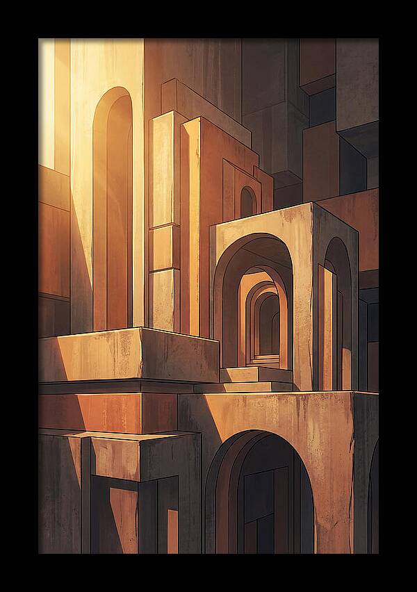Geometric Warmth In Architecture