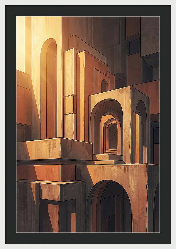 Geometric Warmth In Architecture