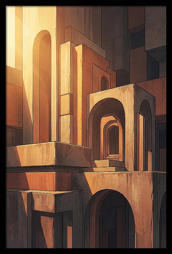Geometric Warmth In Architecture