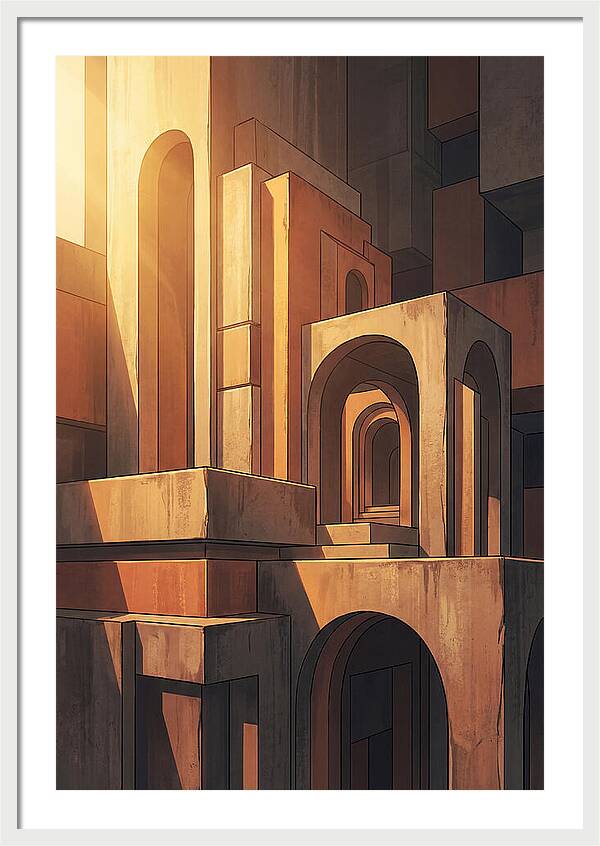 Geometric Warmth In Architecture