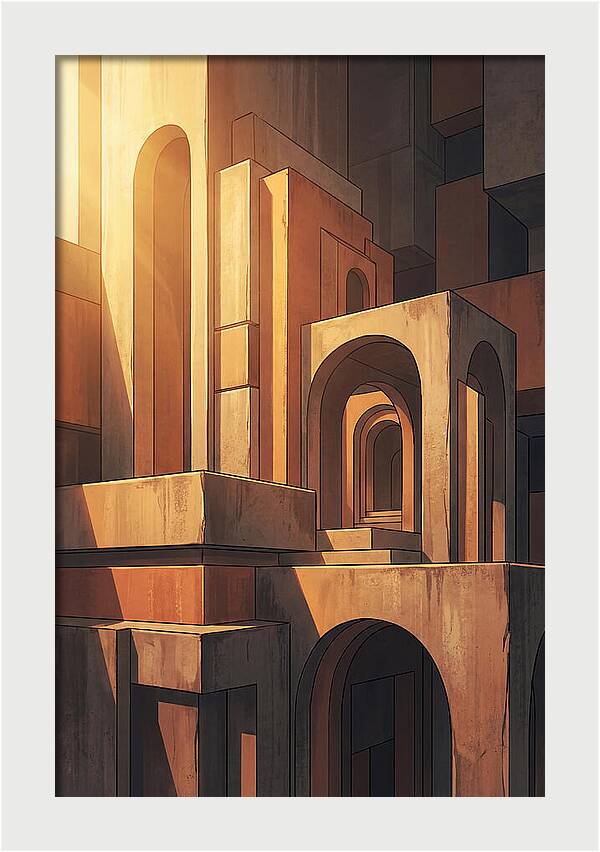 Geometric Warmth In Architecture