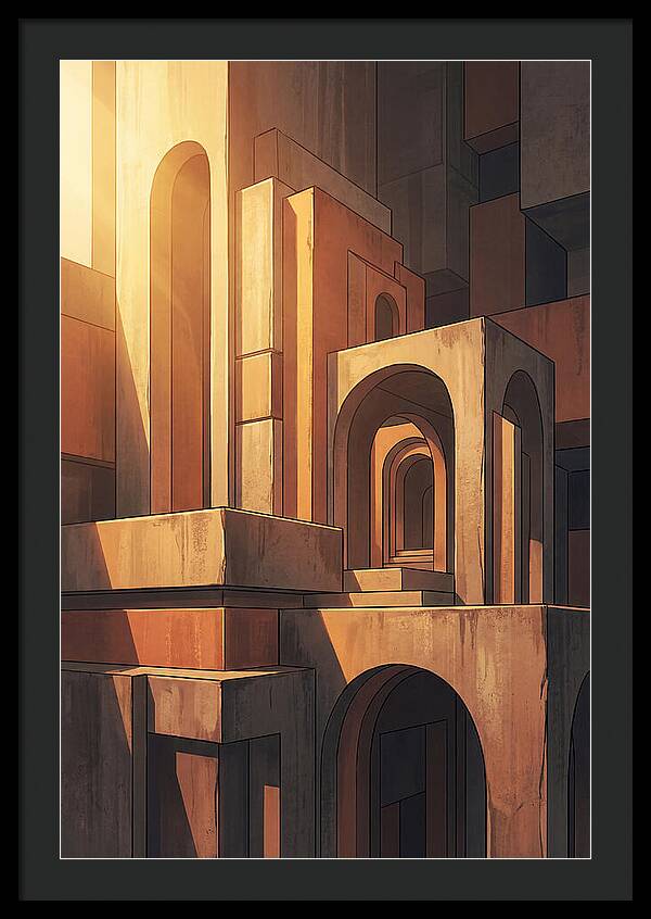 Geometric Warmth In Architecture