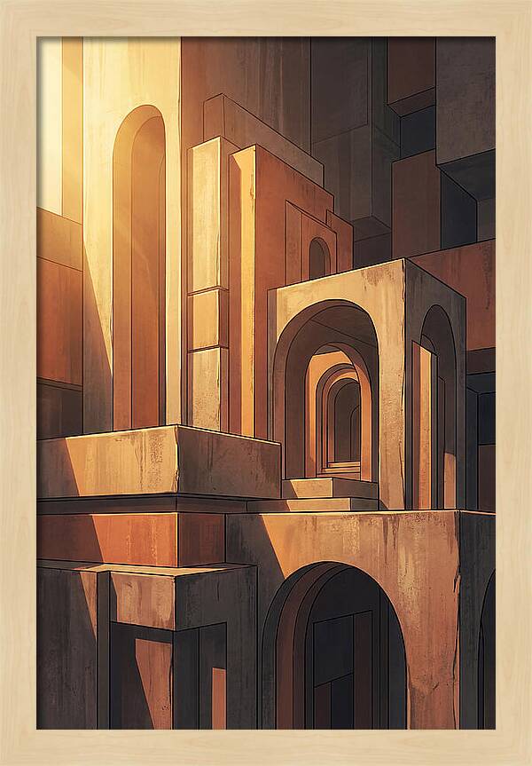 Geometric Warmth In Architecture