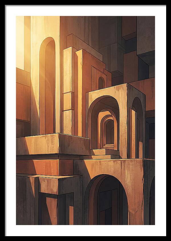 Geometric Warmth In Architecture