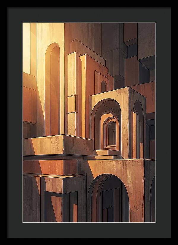 Geometric Warmth In Architecture