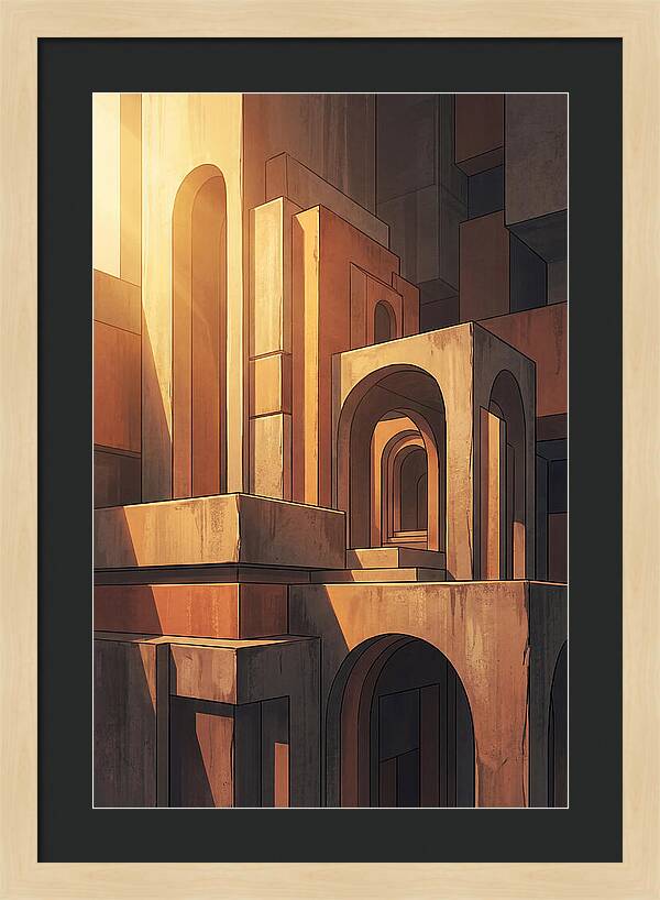 Geometric Warmth In Architecture