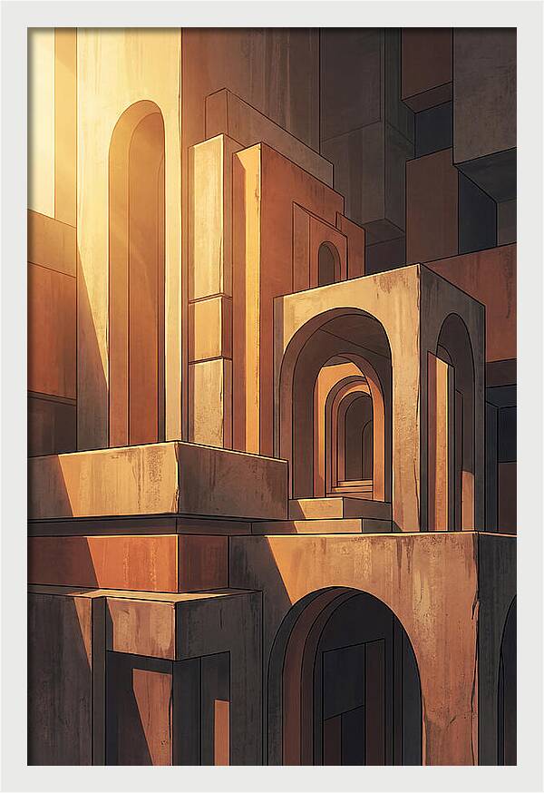 Geometric Warmth In Architecture
