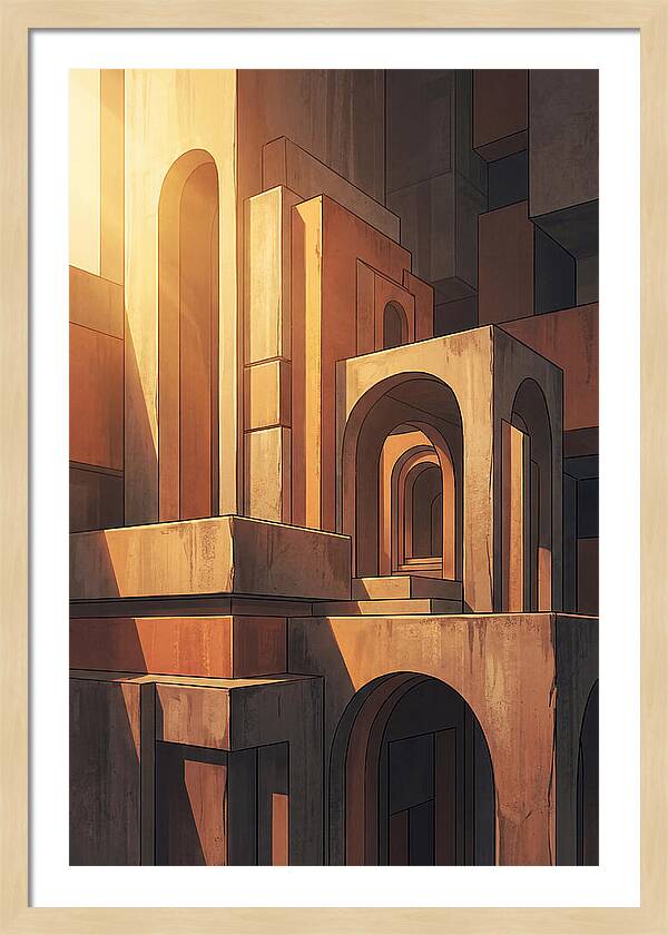 Geometric Warmth In Architecture