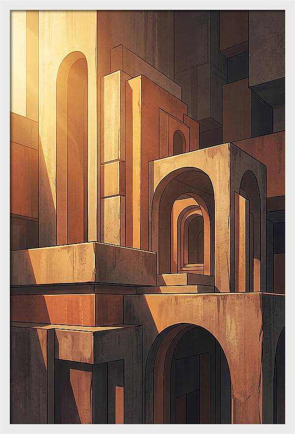 Geometric Warmth In Architecture