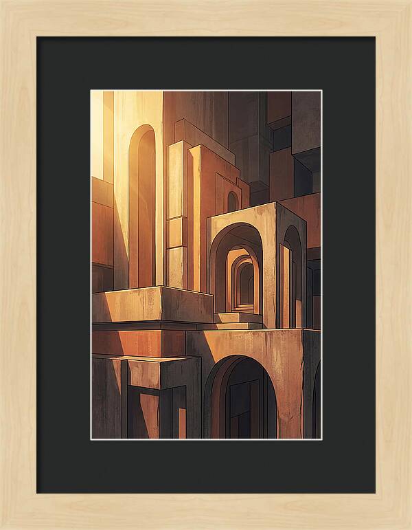 Geometric Warmth In Architecture