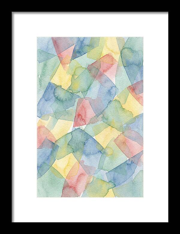 Geometric Watercolor Harmony