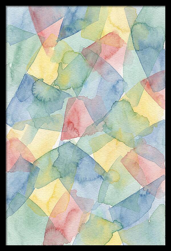 Geometric Watercolor Harmony
