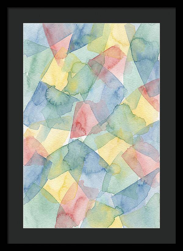 Geometric Watercolor Harmony