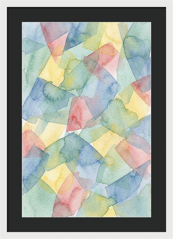 Geometric Watercolor Harmony