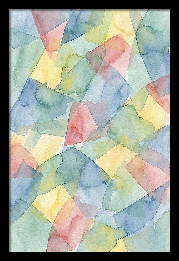 Geometric Watercolor Harmony