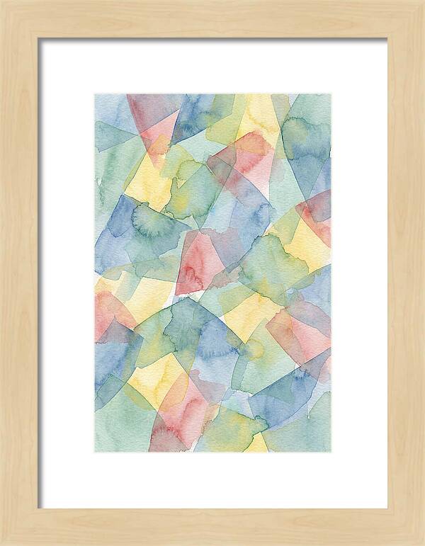 Geometric Watercolor Harmony