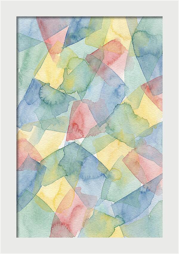 Geometric Watercolor Harmony