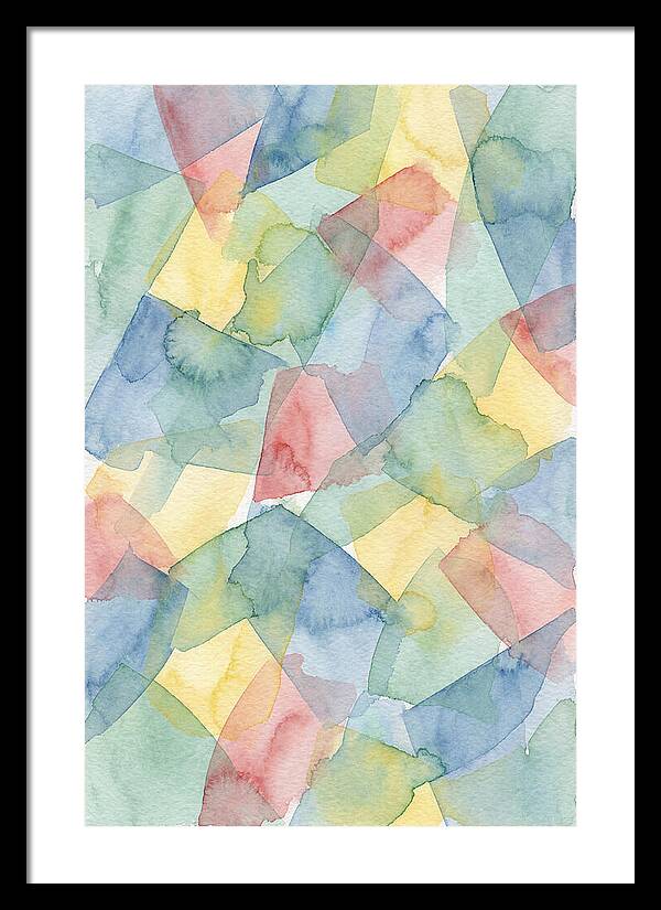Geometric Watercolor Harmony