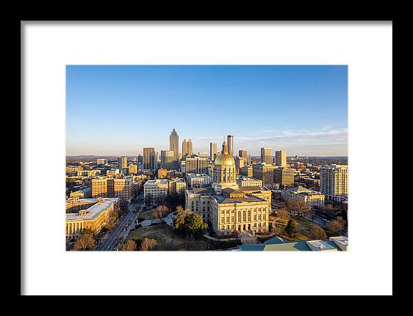 Georgia State Capitol Skyline