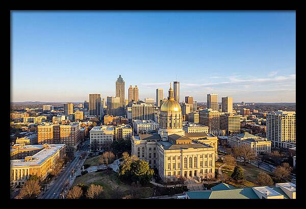Georgia State Capitol Skyline