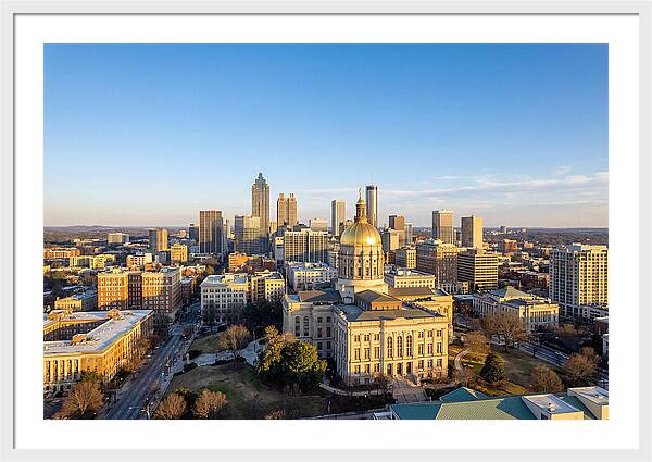 Georgia State Capitol Skyline