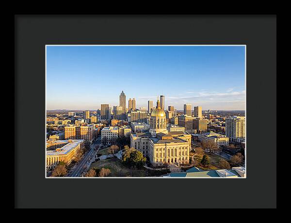 Georgia State Capitol Skyline
