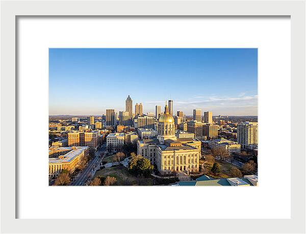 Georgia State Capitol Skyline