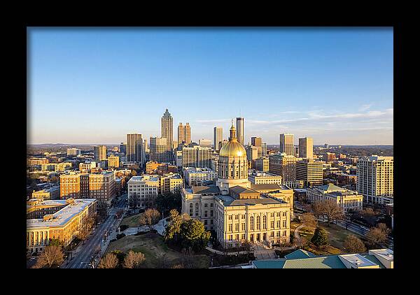Georgia State Capitol Skyline