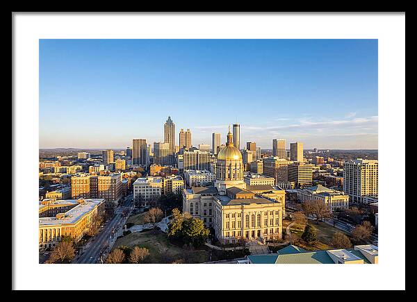 Georgia State Capitol Skyline