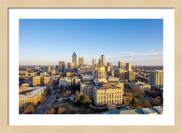 Georgia State Capitol Skyline