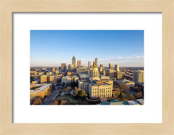 Georgia State Capitol Skyline