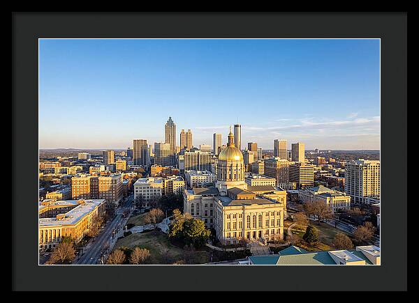 Georgia State Capitol Skyline