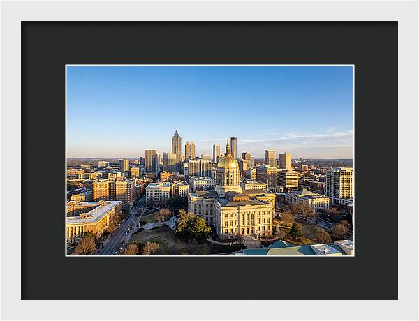 Georgia State Capitol Skyline