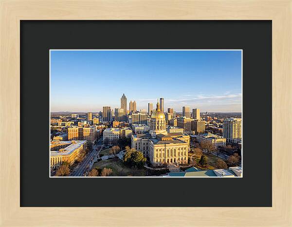 Georgia State Capitol Skyline