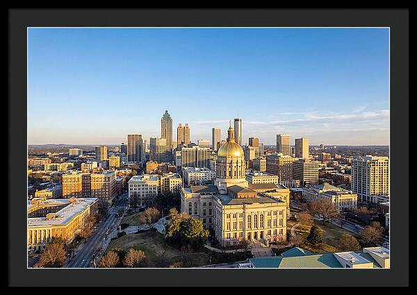Georgia State Capitol Skyline