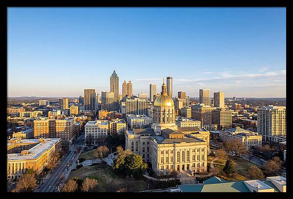 Georgia State Capitol Skyline