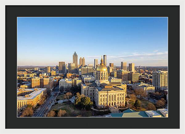Georgia State Capitol Skyline
