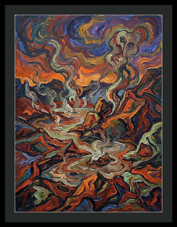 Geothermal Landscape Expressionism