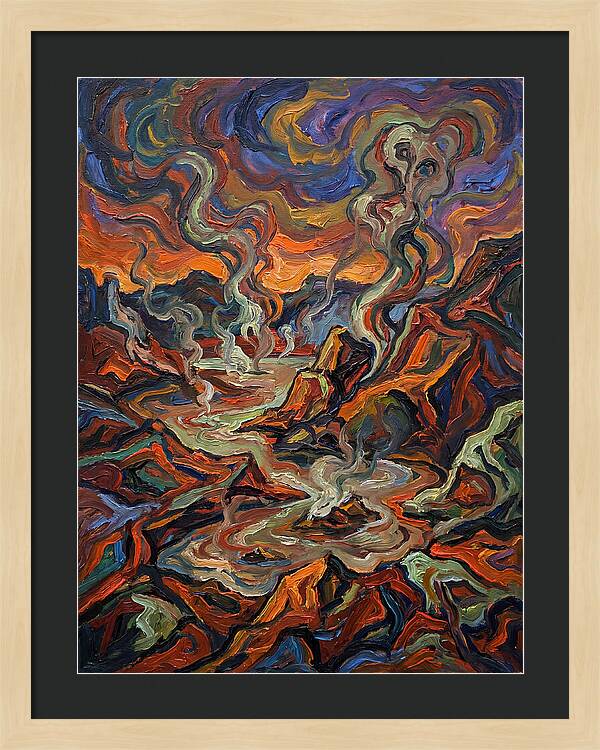 Geothermal Landscape Expressionism