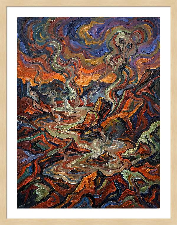 Geothermal Landscape Expressionism